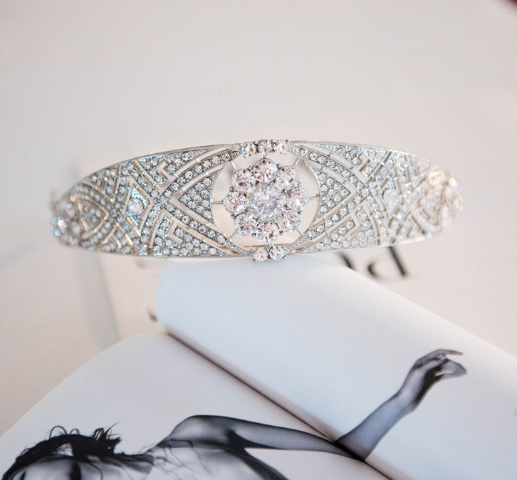 Zircon Wedding Crown