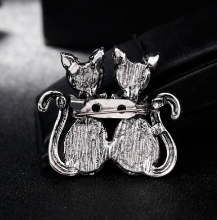 Rhinestone Animal Brooch Pins for Women & Men