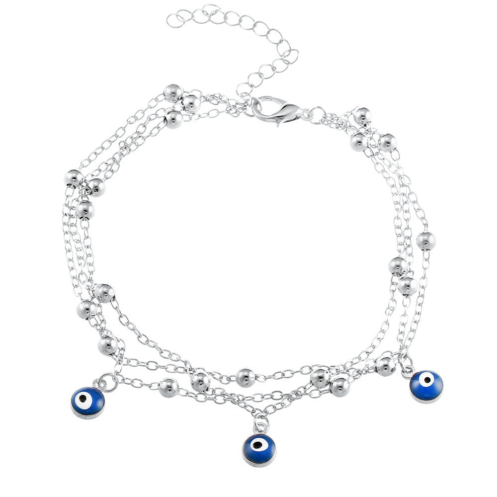 Bead Chain Beach Anklet