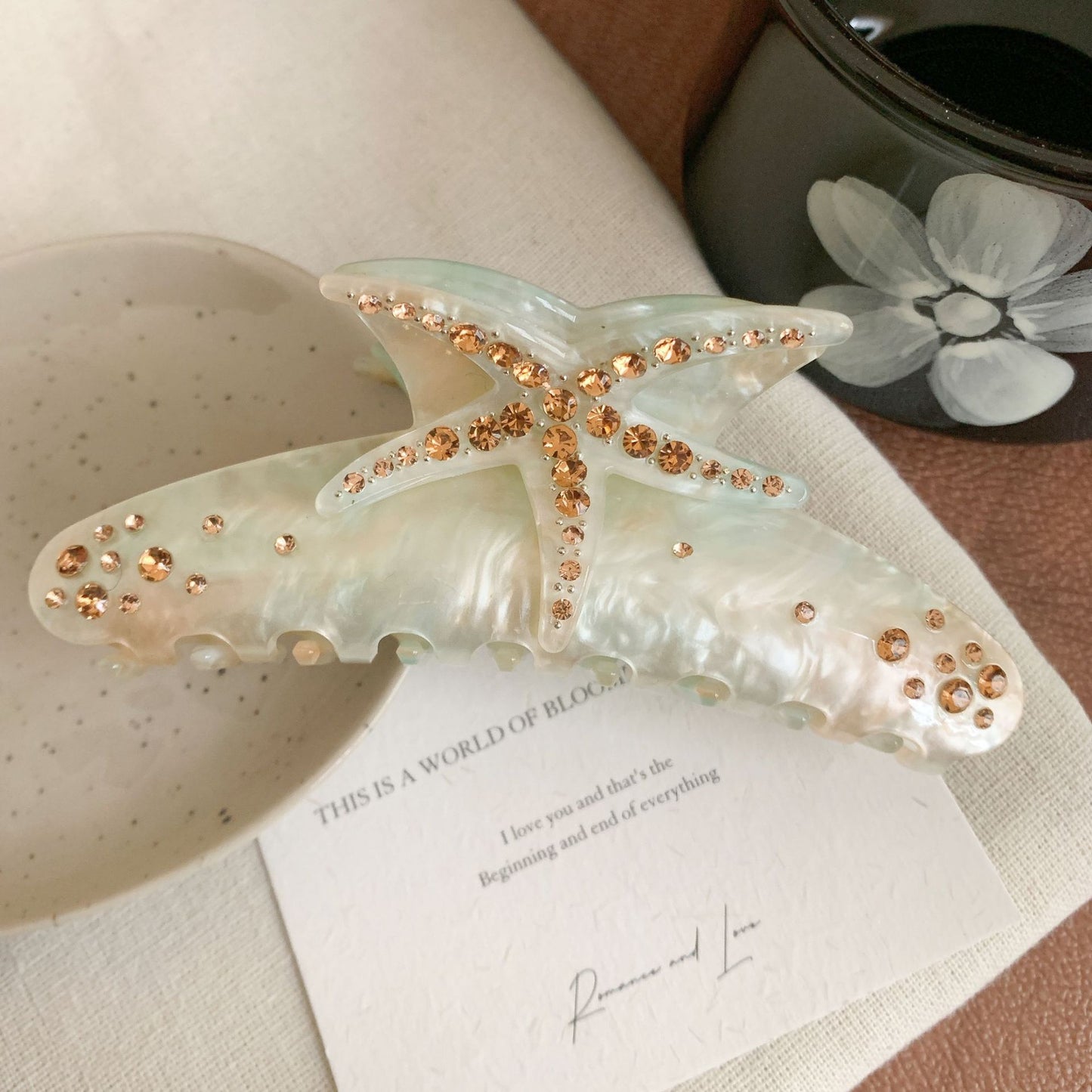 Original Acetate Starfish Hair Claw