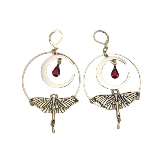 Gemstone Bohemian Style Earrings