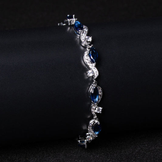 Zircon Line High-Grade Super Niche Bracelet