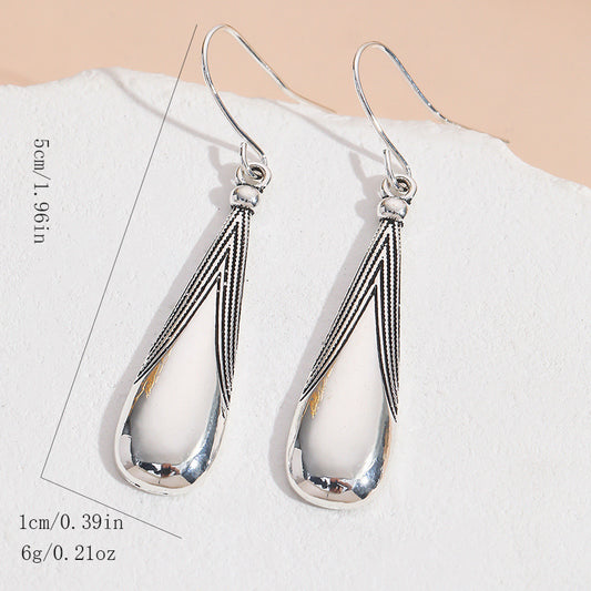Retro Stylish Water Drop Earrings