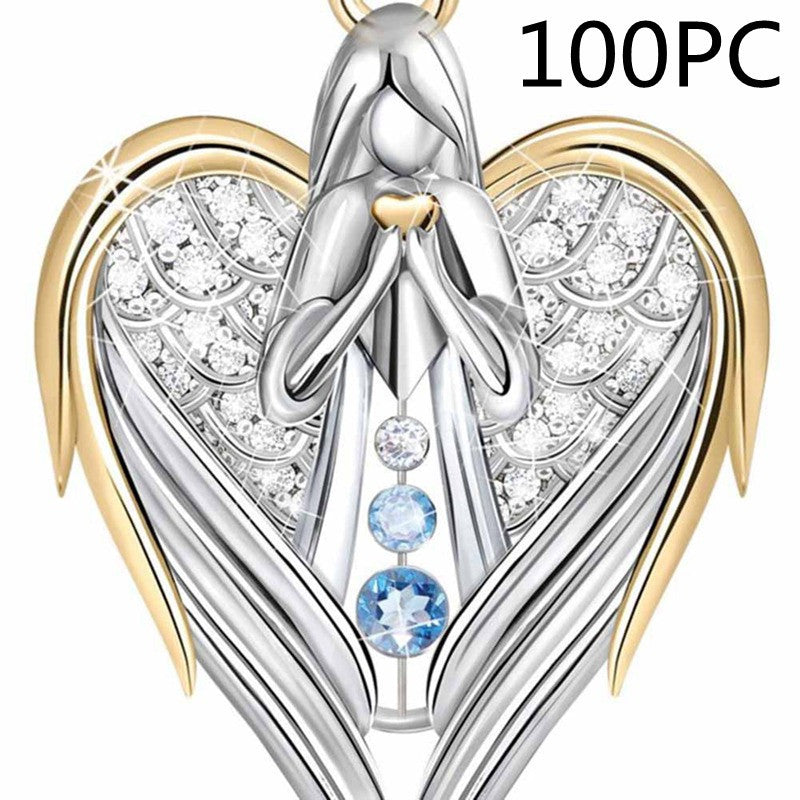 Angel Wings Sweater Chain Pendants