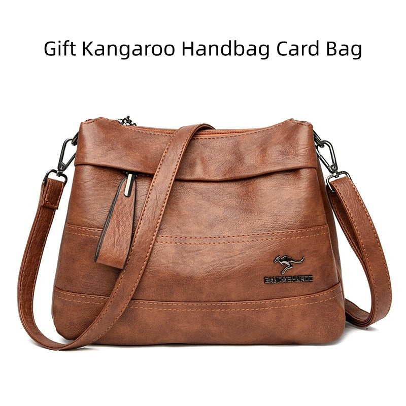 Middle-aged Women's Fashionable Shoulder Messenger Bag