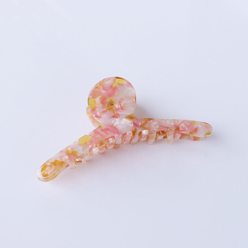 Acetate One-word Large Back Head Hair Claw