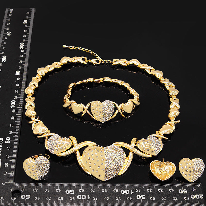 Zinc Alloy Jewelry Set