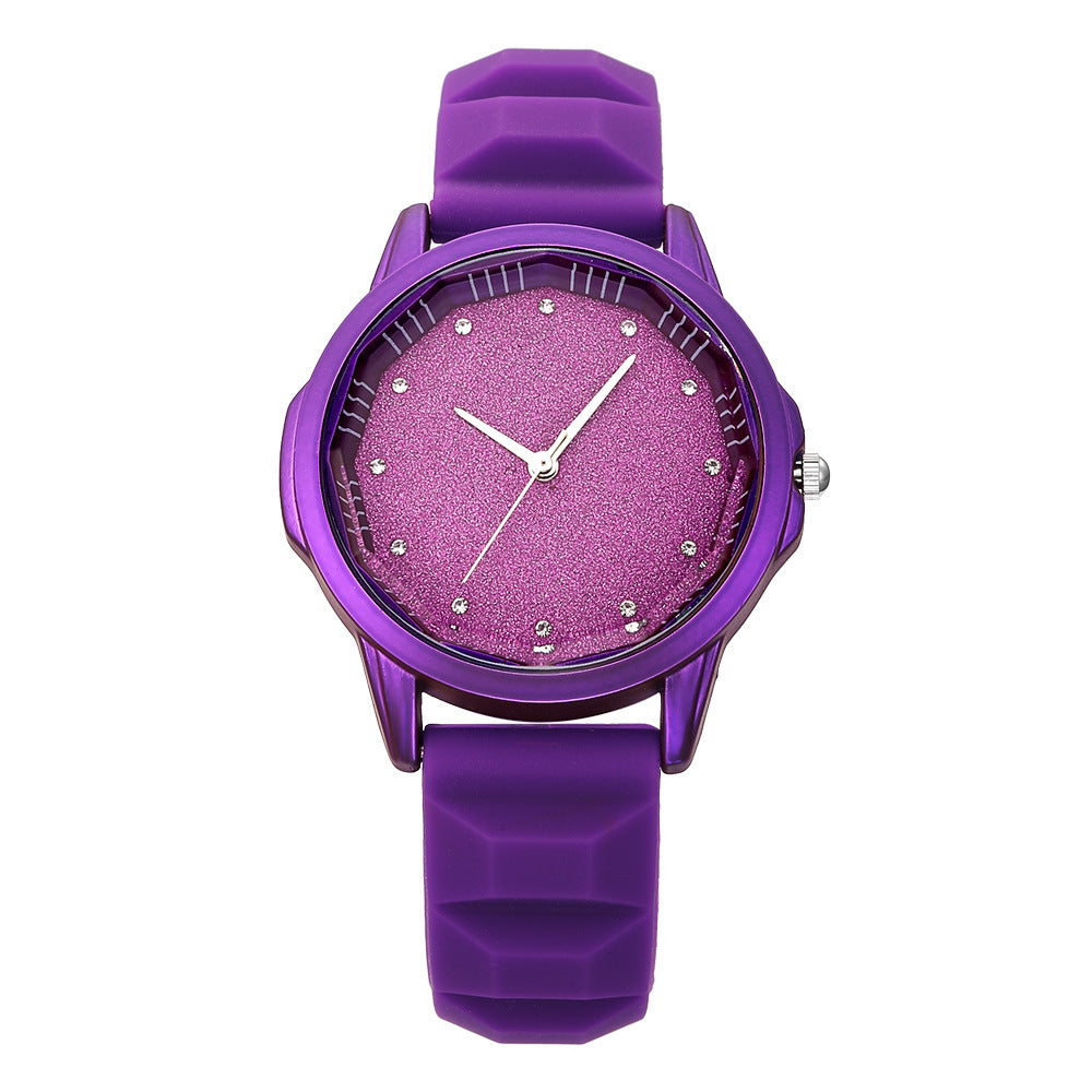 Silicone Student Casual Watch