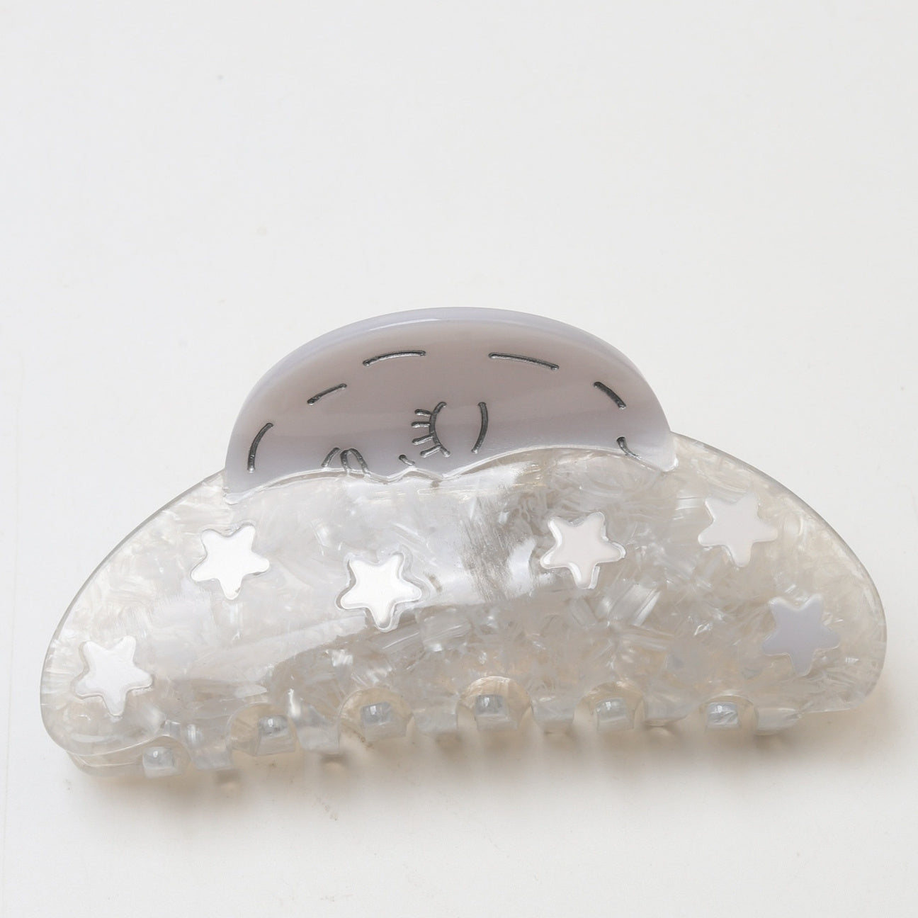 Snail Sunflower Angel Acetate Hair Clip