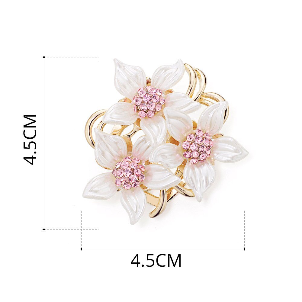 Diamond Opal Brooch for Women