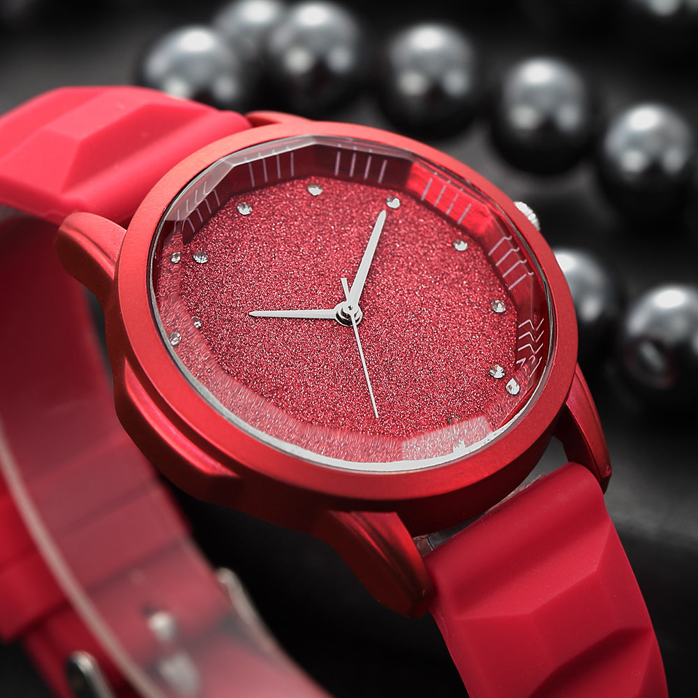 Silicone Student Casual Watch
