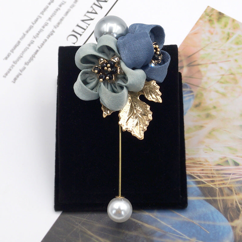 Pearl Flower Brooch for Women