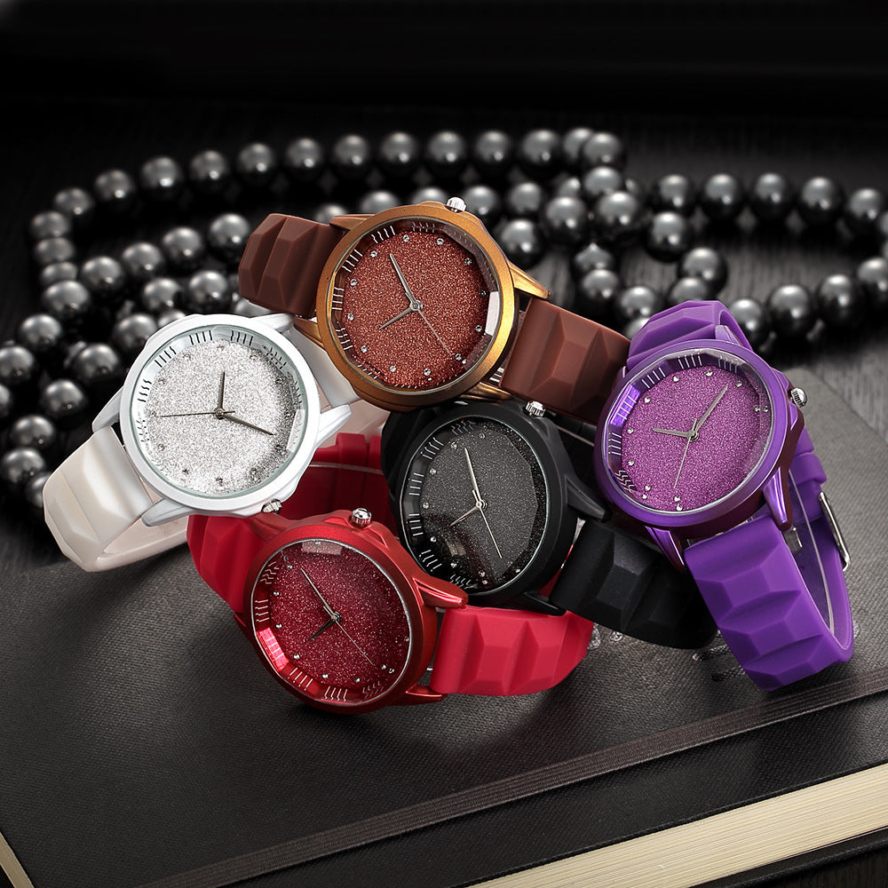 Silicone Student Casual Watch