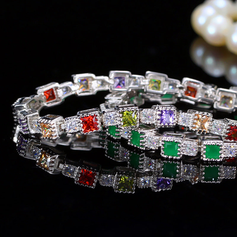Cubic Zirconia Bracelets Bangles for Women