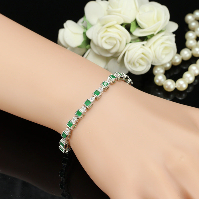 Cubic Zirconia Bracelets Bangles for Women