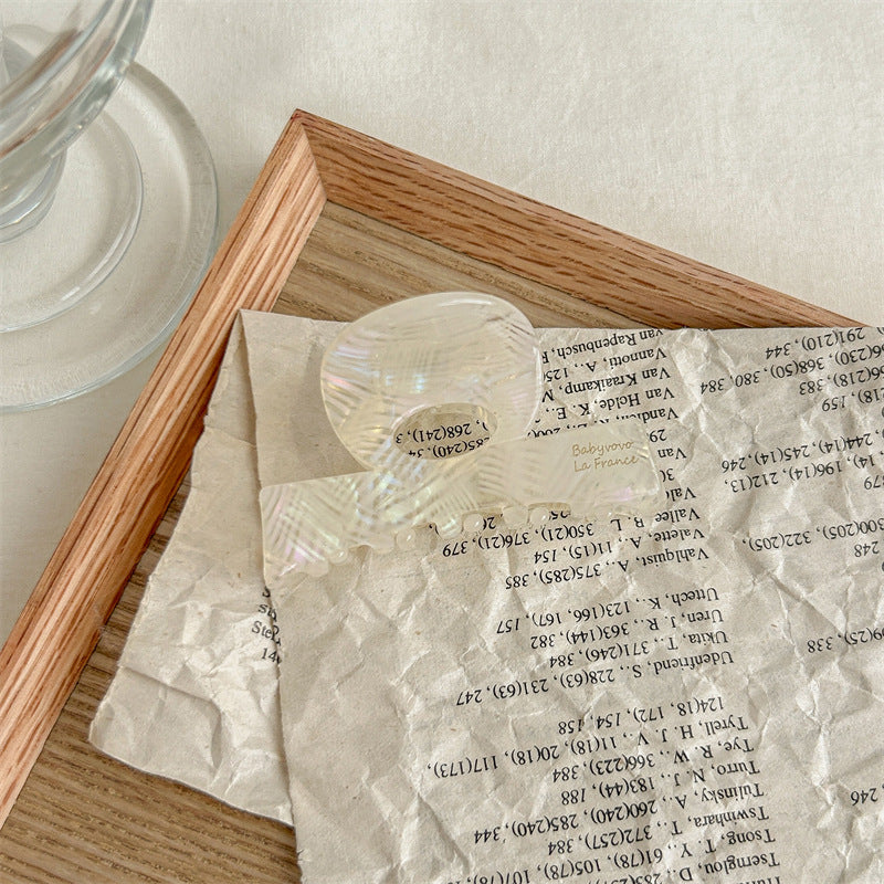 Acetic Acid Shark Grip Hair Claw