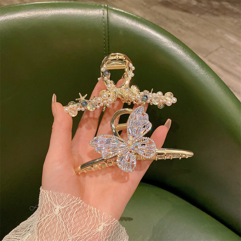 Spring And Summer Style Large Senior Sense Grasp Clip