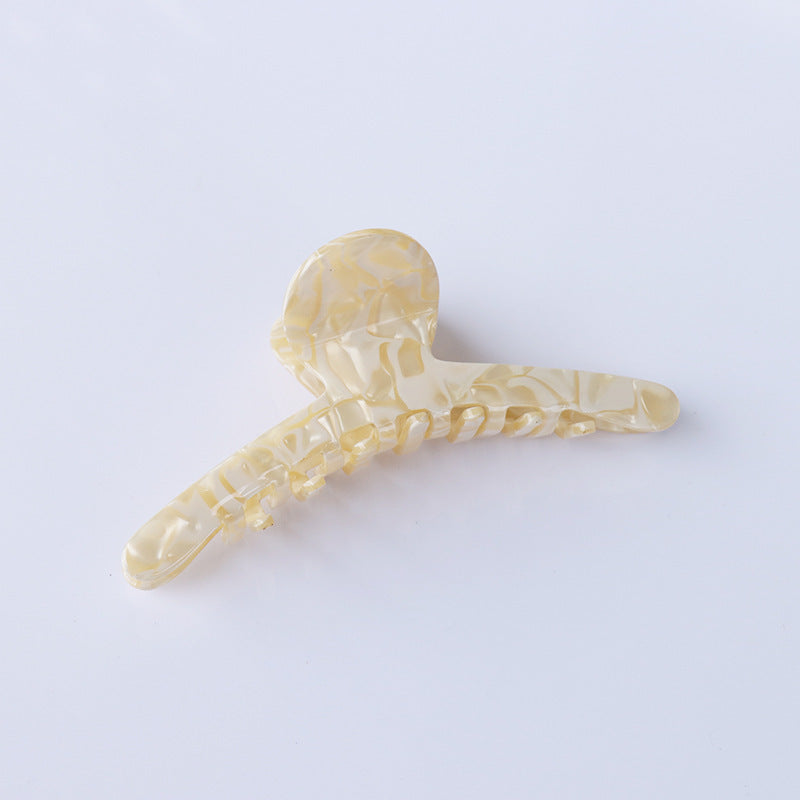 Acetate One-word Large Back Head Hair Claw