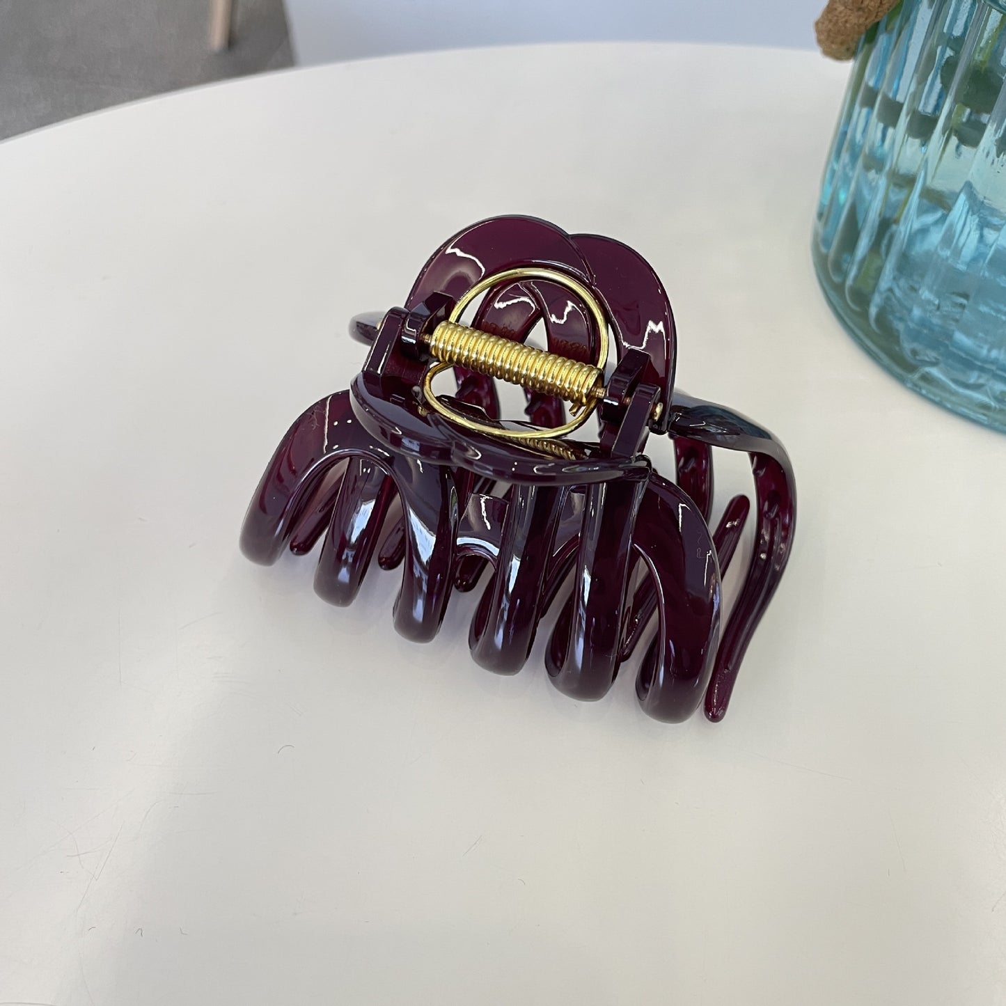 French Elegance Pumpkin Hair Claw