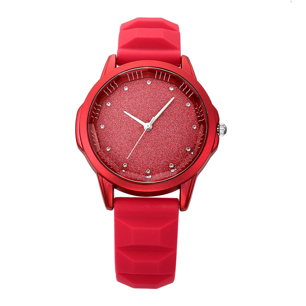 Silicone Student Casual Watch