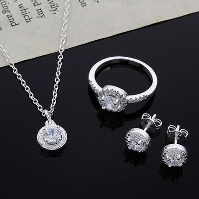 Luxury Zircon Jewelry Set