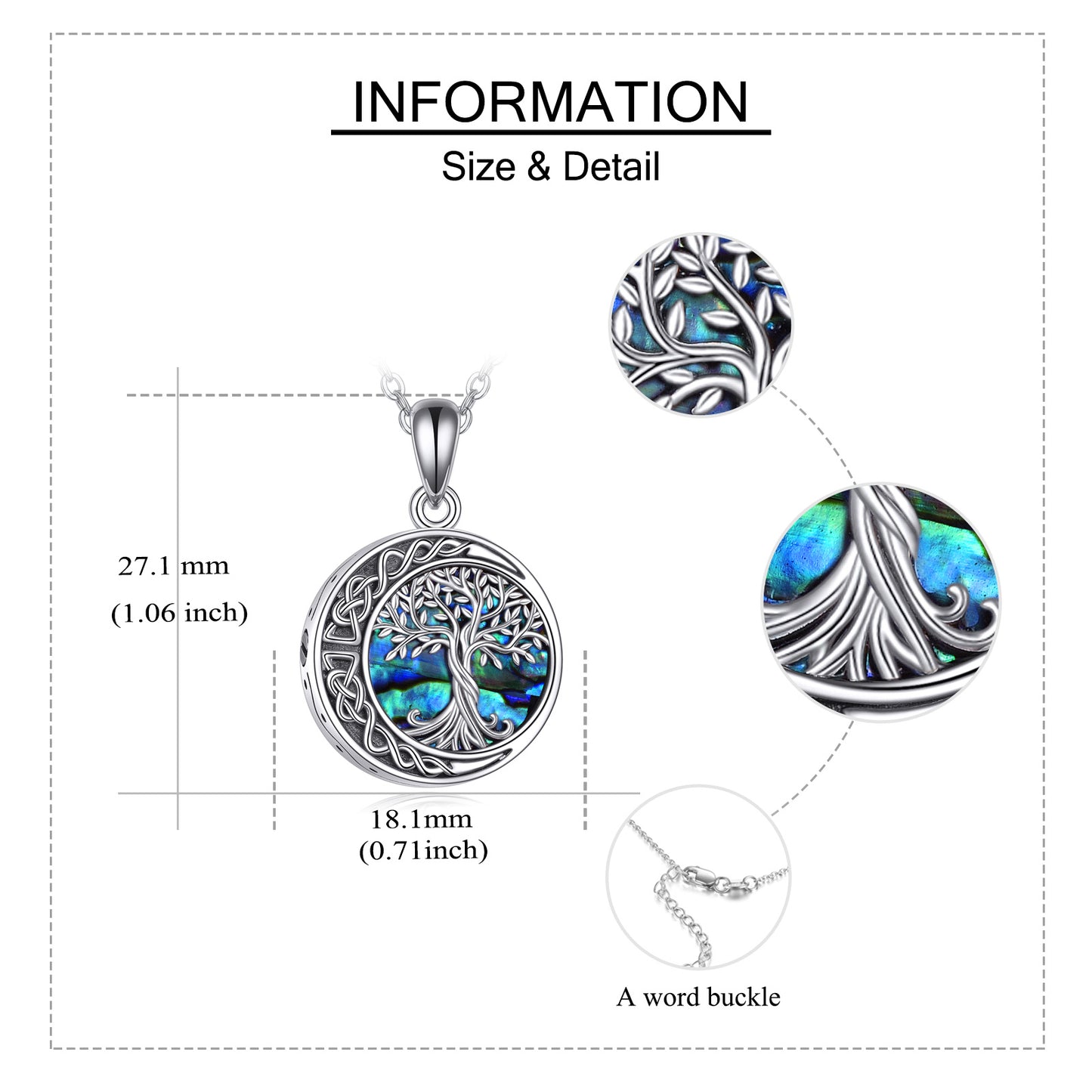 Knot Moon – Tree of Life Necklaces for Memory