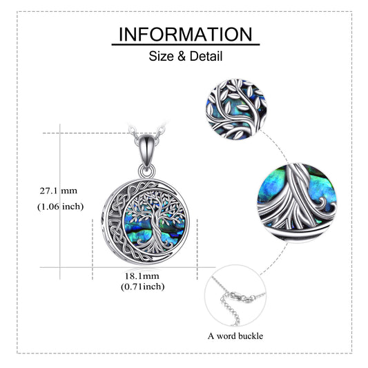 Knot Moon – Tree of Life Necklaces for Memory