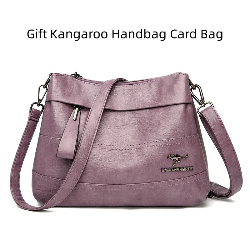 Middle-aged Women's Fashionable Shoulder Messenger Bag