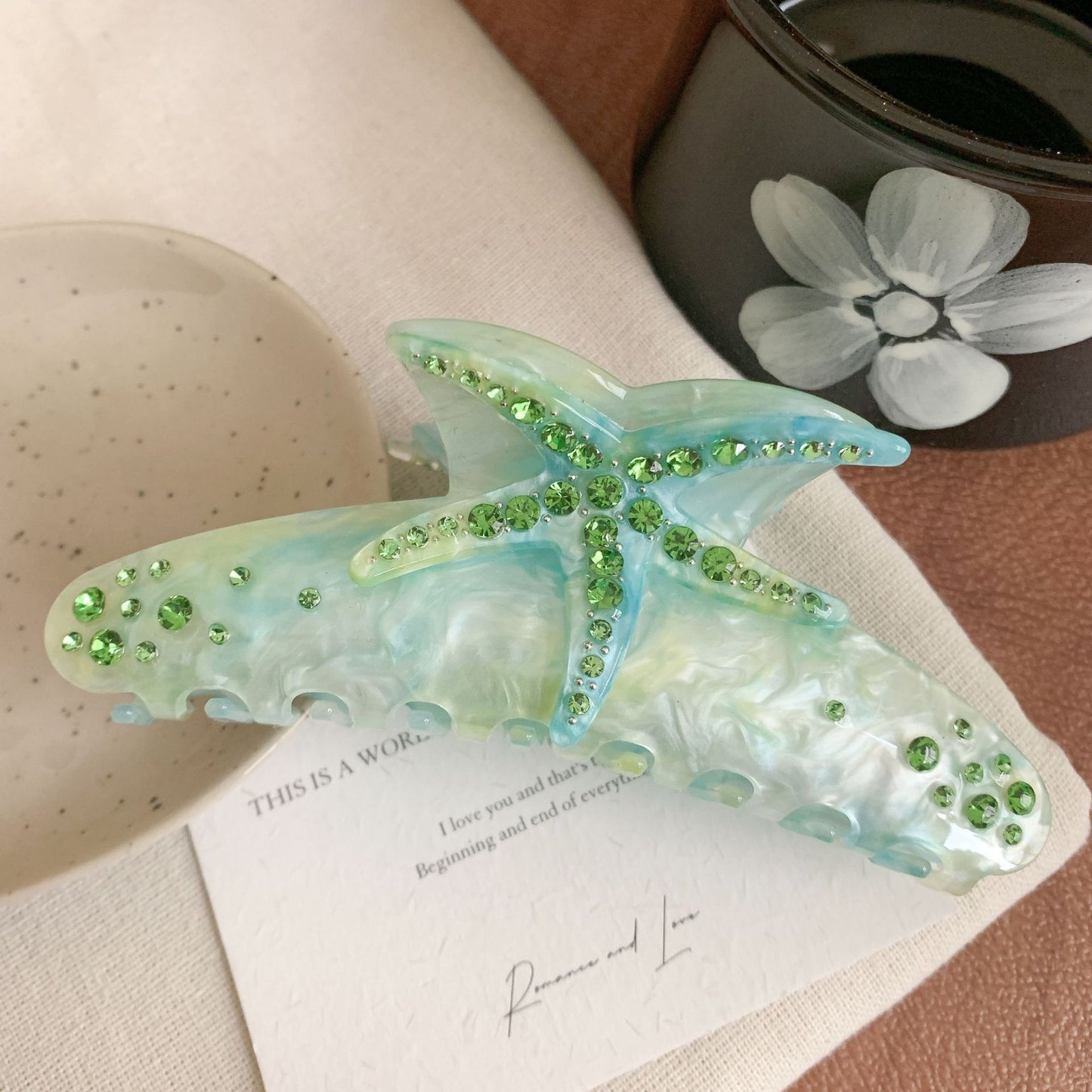 Original Acetate Starfish Hair Claw