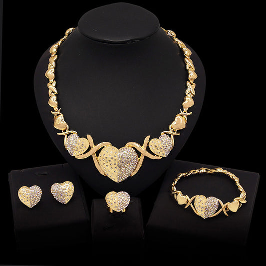 Zinc Alloy Jewelry Set