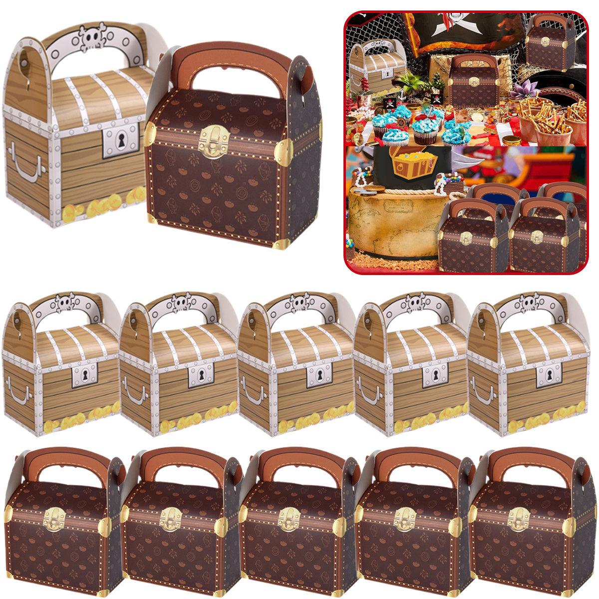 Treasure Gift Boxes (Set of 10)