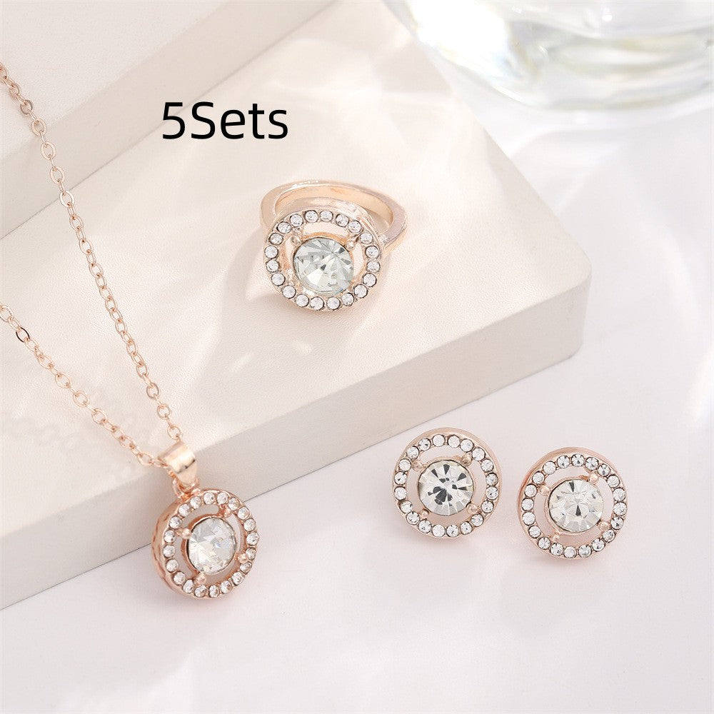 Pearl Butterfly Jewelry Set