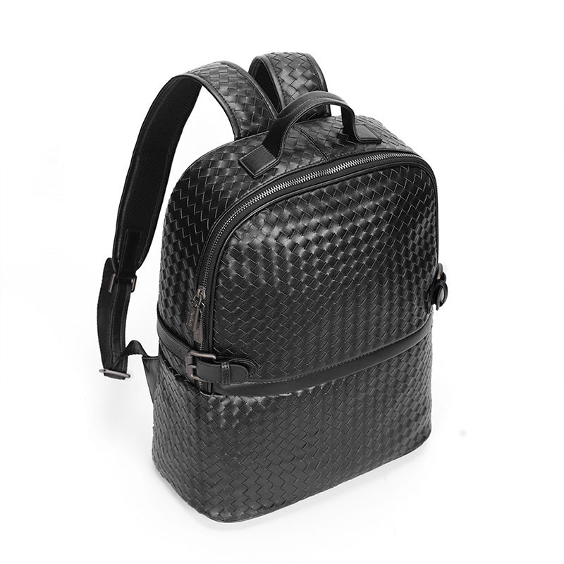 Braided Men's Travel Backpacks Casual Large Capacity