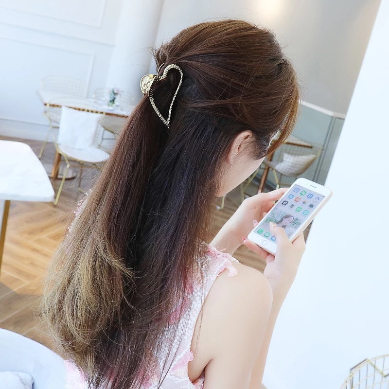 Cute Cat Hollow Hair Clips