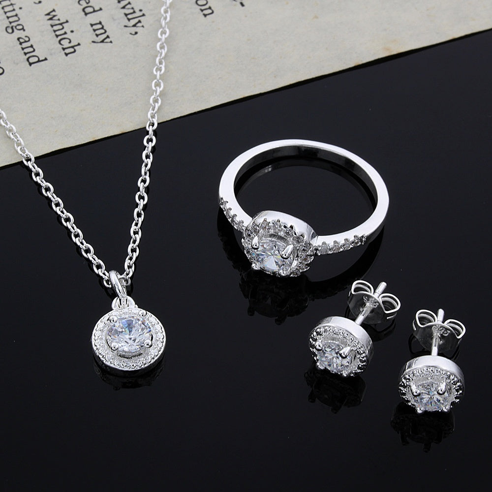 Luxury Zircon Jewelry Set