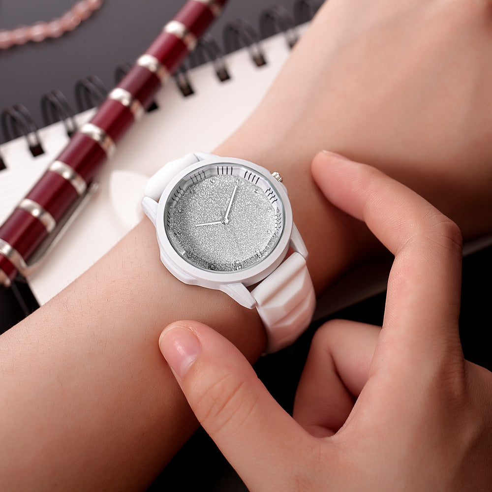 Silicone Student Casual Watch