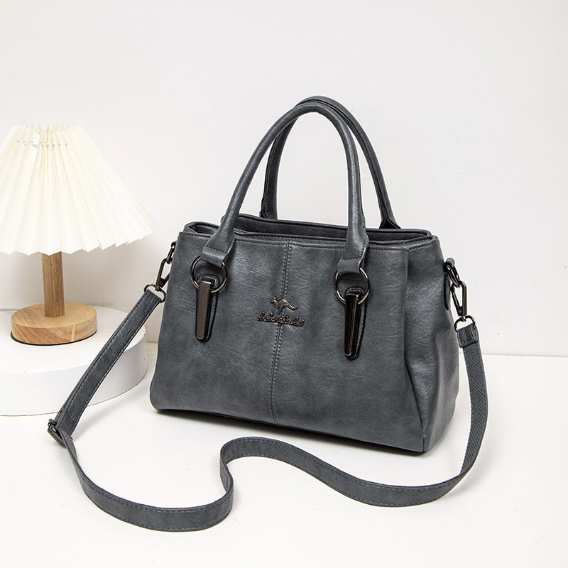 Women's Crossbody Soft Leather Bag (Large Capacity)