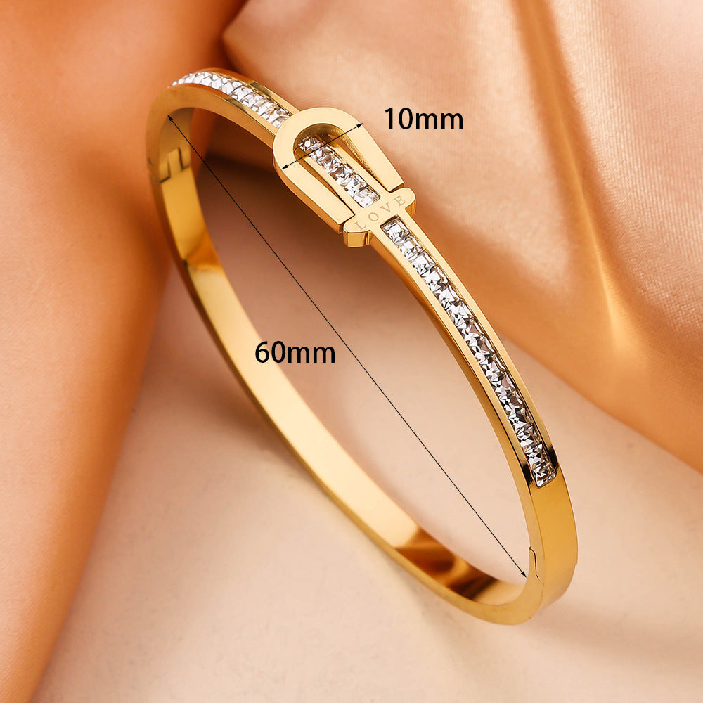 Gold Plating Bracelet & Bangles for Women (Valentine's Gift)