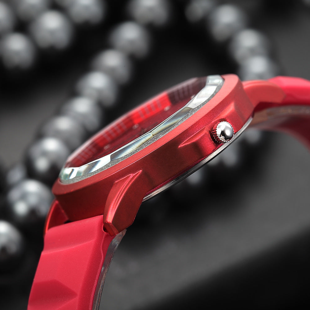 Silicone Student Casual Watch