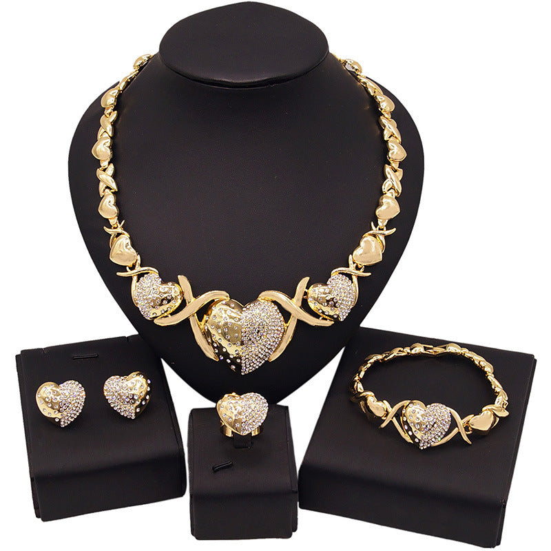 Zinc Alloy Jewelry Set