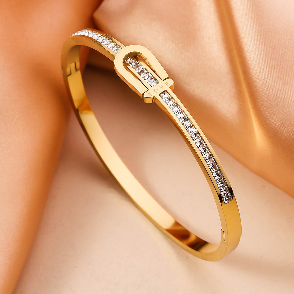 Gold Plating Bracelet & Bangles for Women (Valentine's Gift)