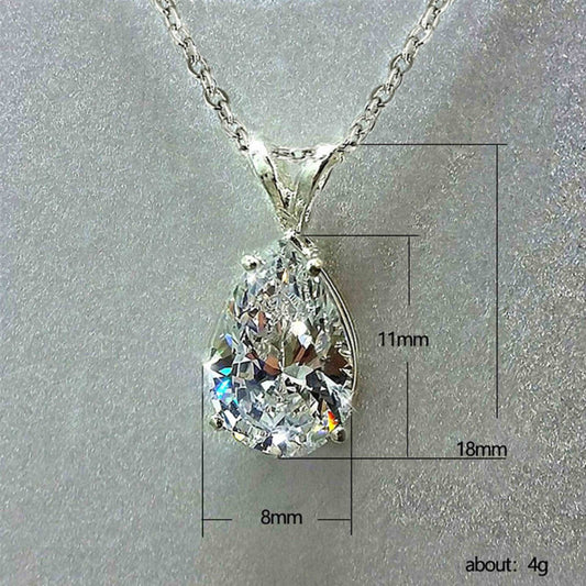 Elegent Fashion Drop-Shaped Necklace