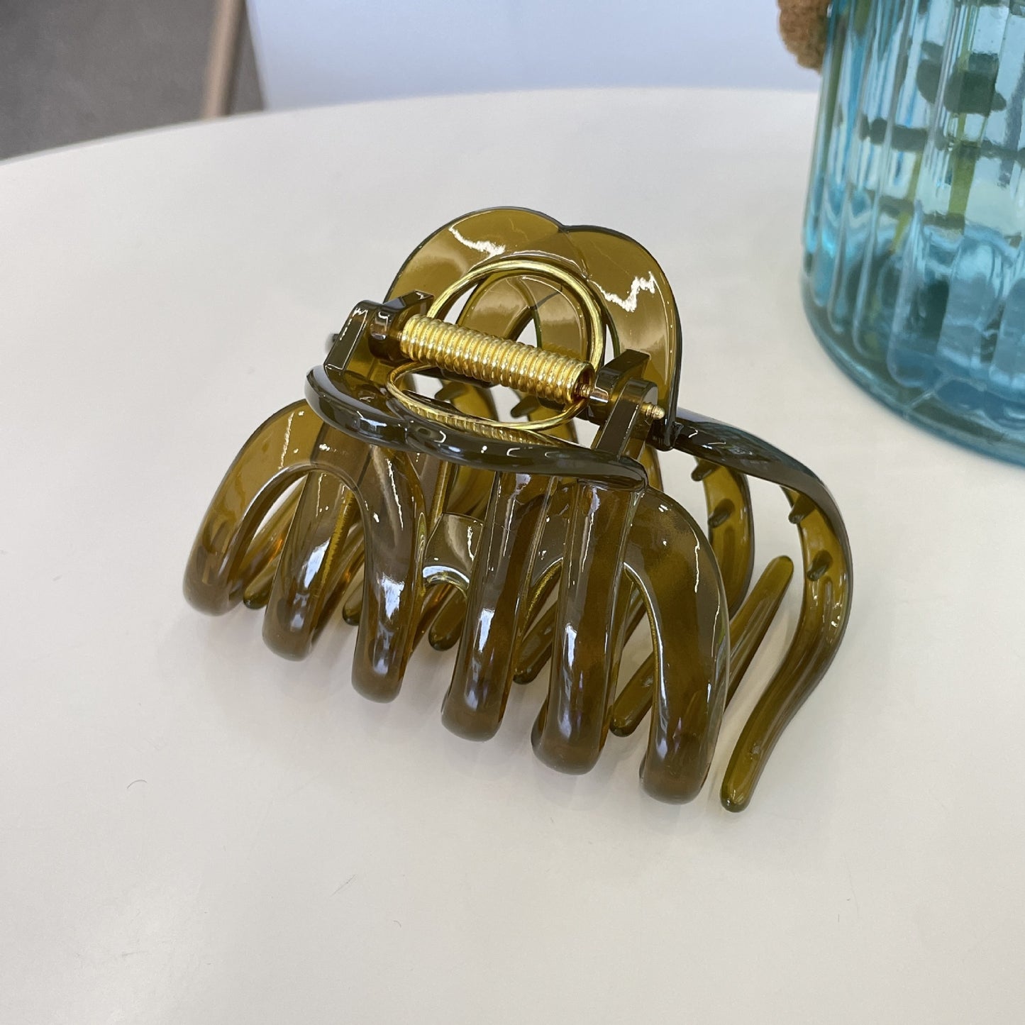 French Elegance Pumpkin Hair Claw