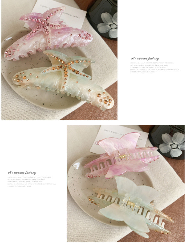 Original Acetate Starfish Hair Claw