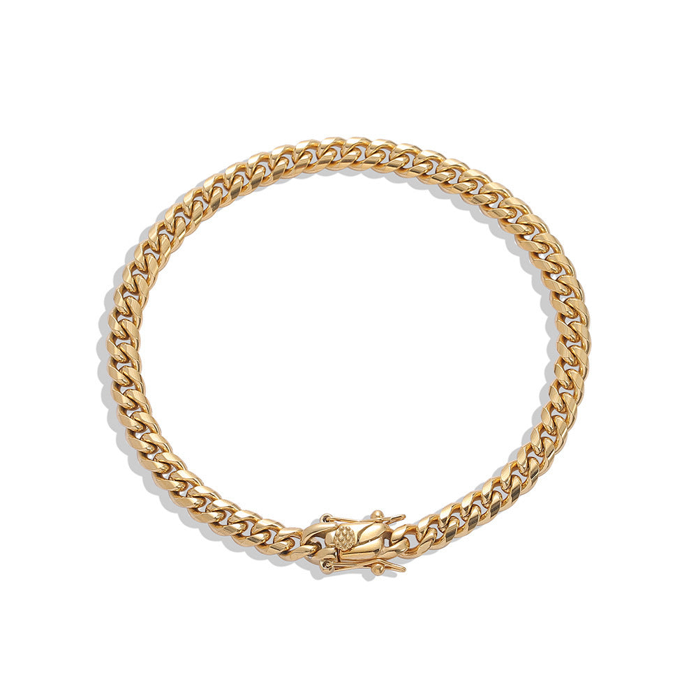 Stainless Steel Anklets (Silver & Gold)