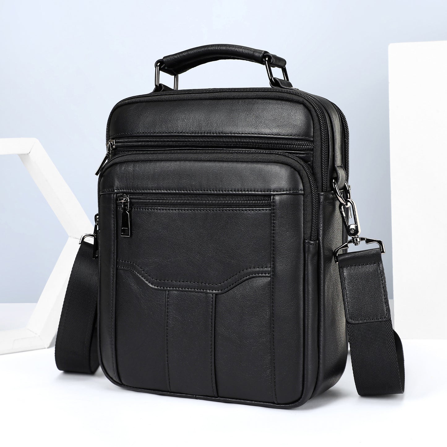 Men's Business Light Luxury Shoulder Messenger Bag