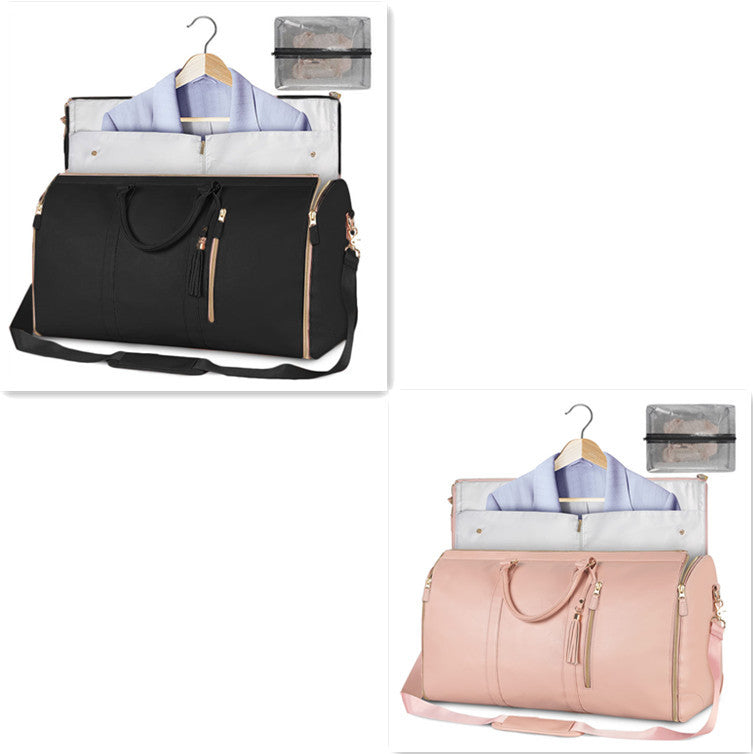Large Capacity Travel Duffle Bag Women's Handbag Folding (Waterproof)
