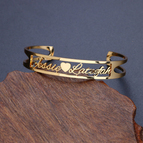 Customized Name Bracelet and Bangles