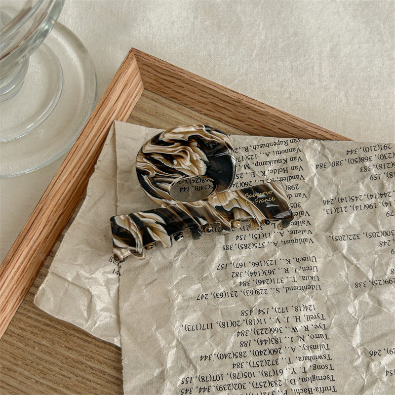 Acetic Acid Shark Grip Hair Claw