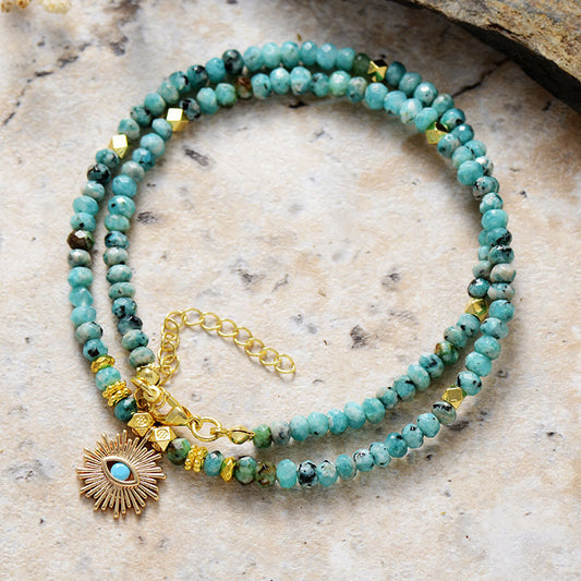 Luxury Fashion Simple Natural Stone Necklace